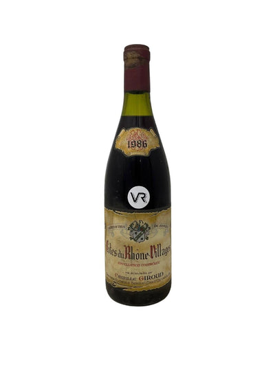 Cotes du Rhone Villages - 1986 - Camille Giroud - Rarest Wines