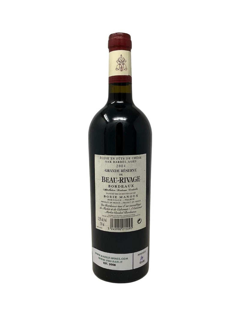 Grande Reserve de Beau Rivage - 2004 - Bordeaux - Rarest Wines