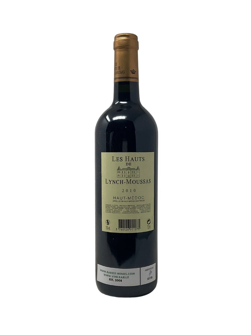 Les Hauts de Lynch Moussas - 2010 - Haut Medoc - Rarest Wines