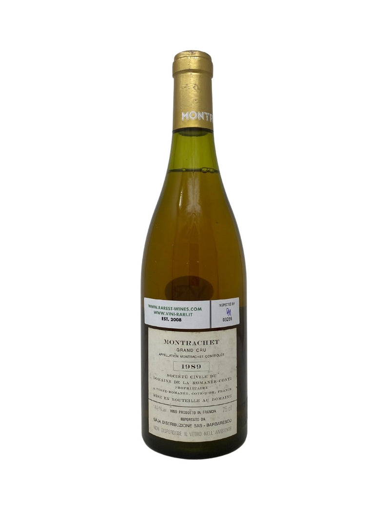 Montrachet - 1989 - Domaine de la Romanee Conti - Rarest Wines