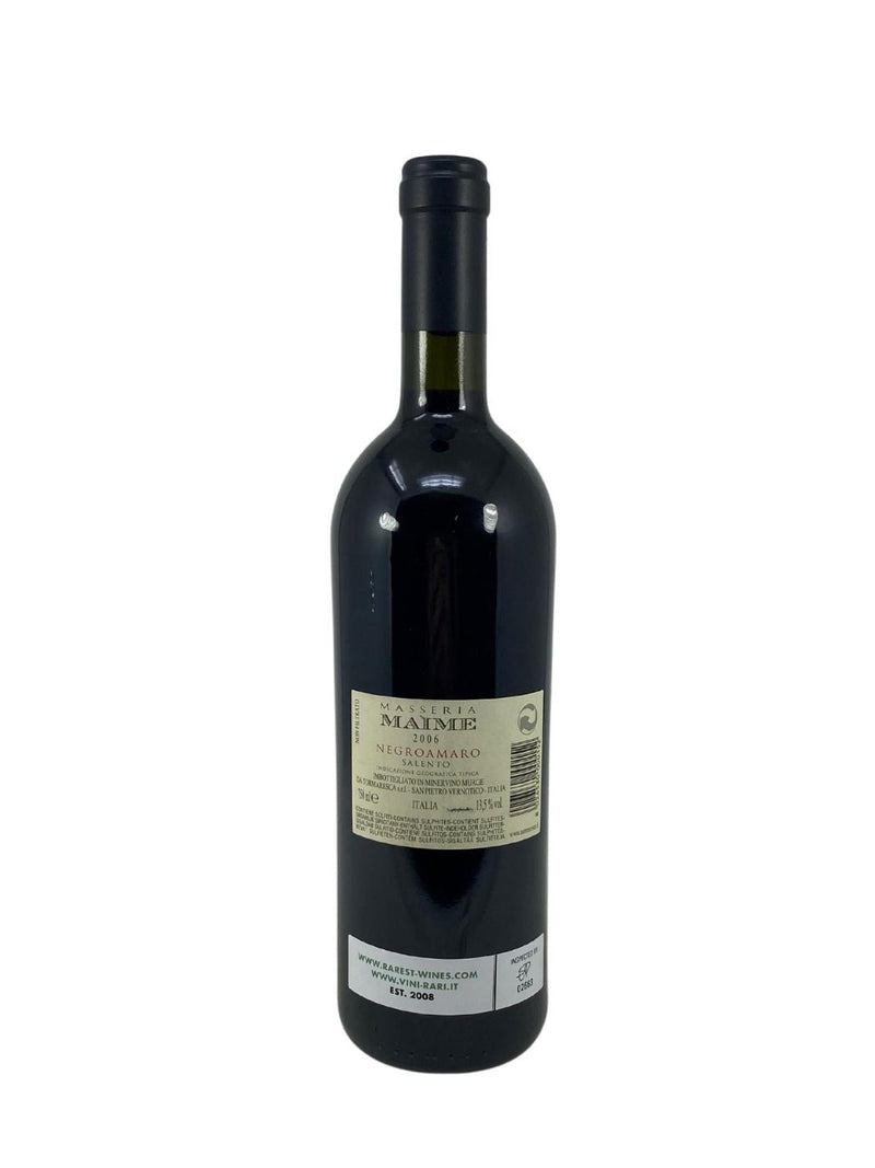 Negroamaro Tormaresca - 2006 - Masseria Maime - Rarest Wines