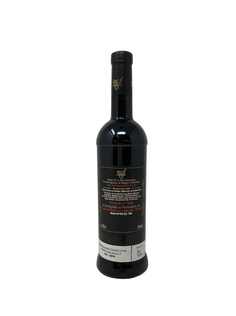 Passito di Pantelleria “Rihali” - 2001 - Feudi di Antalbo - Rarest Wines