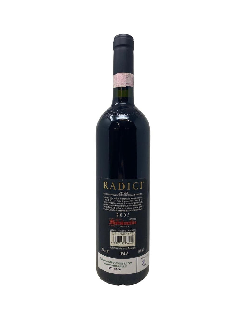 Radici Taurasi - 2003 - Mastroberardino - Rarest Wines