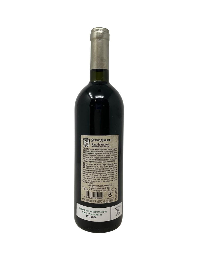 “Serego Alighieri” Rosso del Veronese - 2001 - Masi - Rarest Wines