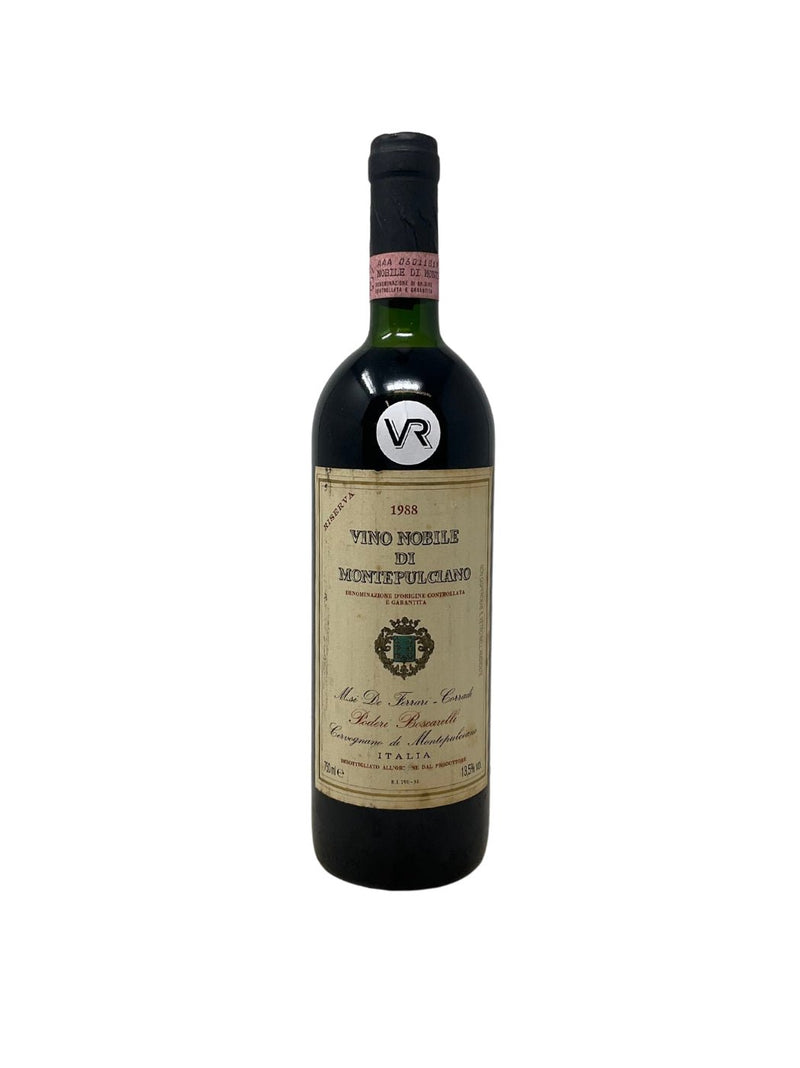 Vino Nobile di Montepulciano - 1988 - Poderi Boscarelli - Rarest Wines